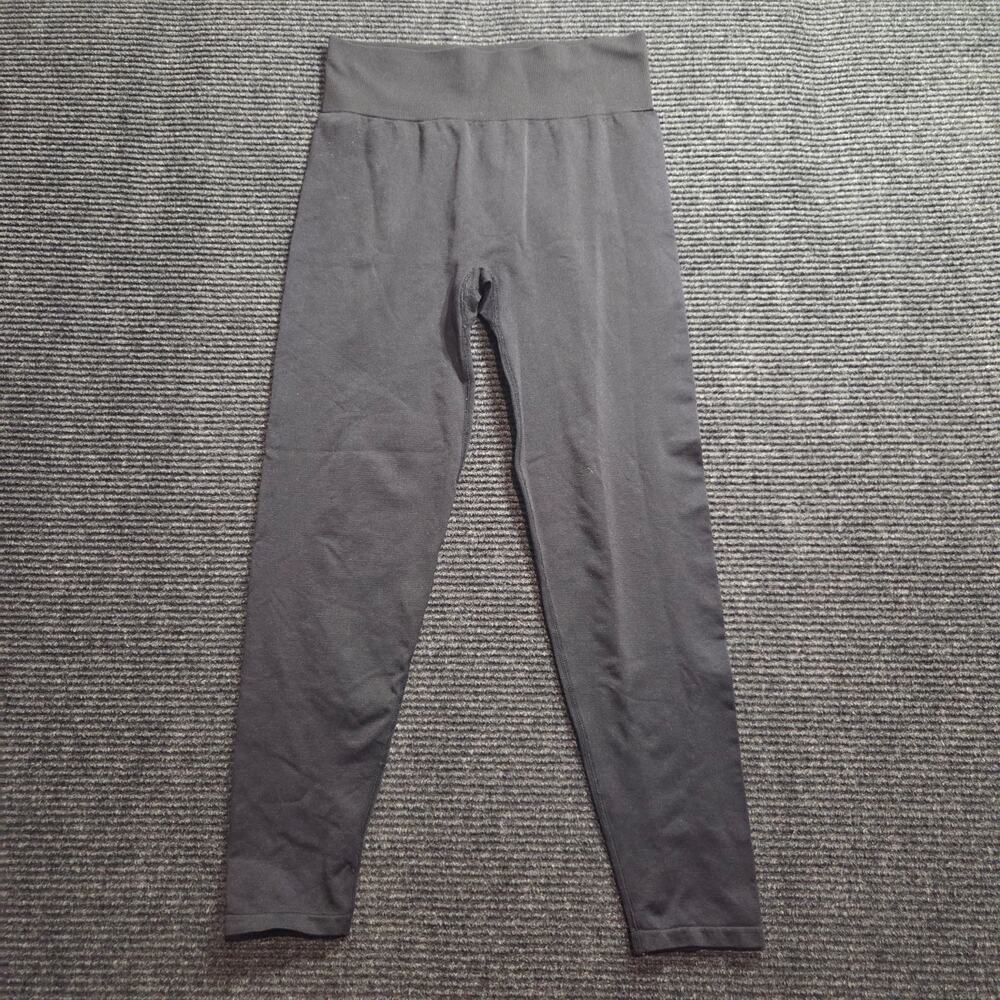 Victoria Secret Pink Seamless Leggings Size Large Black